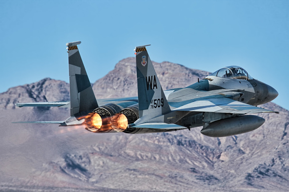 78-0509 65th Aggressor Squadron Nellis AFB USAF US "Air Force" McDonnell Douglas F-15 F-15C Eagle "Red Flag" 13-3